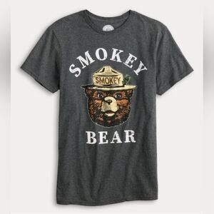 Smokey Bear Men's Graphic T-shirt Medium. New